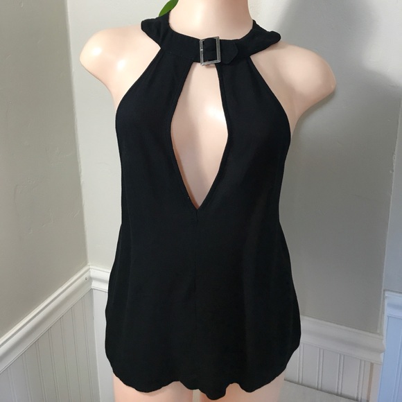 Free People 'Twist Shout' Front Keyhole Tank. B102 - Picture 6 of 8