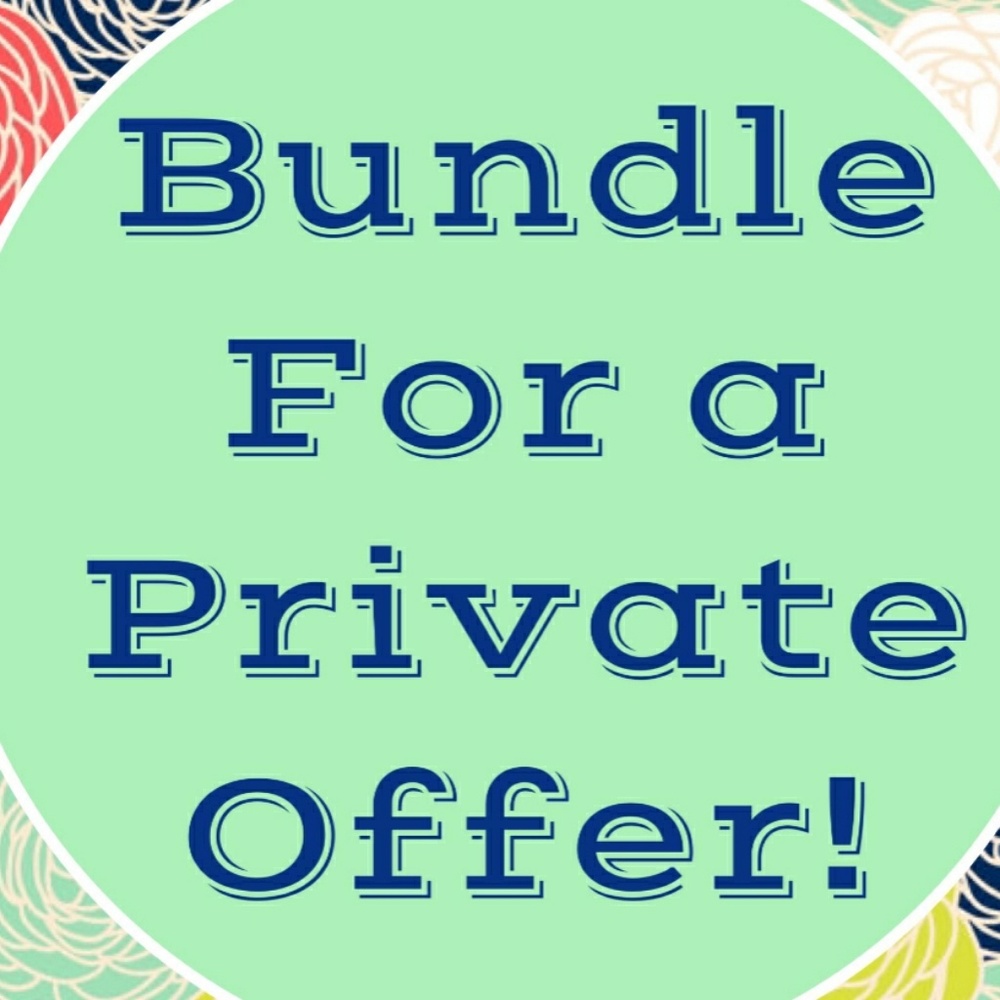 Like it? Bundle it to get a deal!!