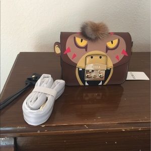 FURLA Monkey Face Shoulder Bag
