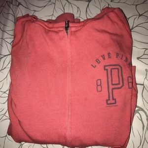 Victoria Secret zip up hoodie