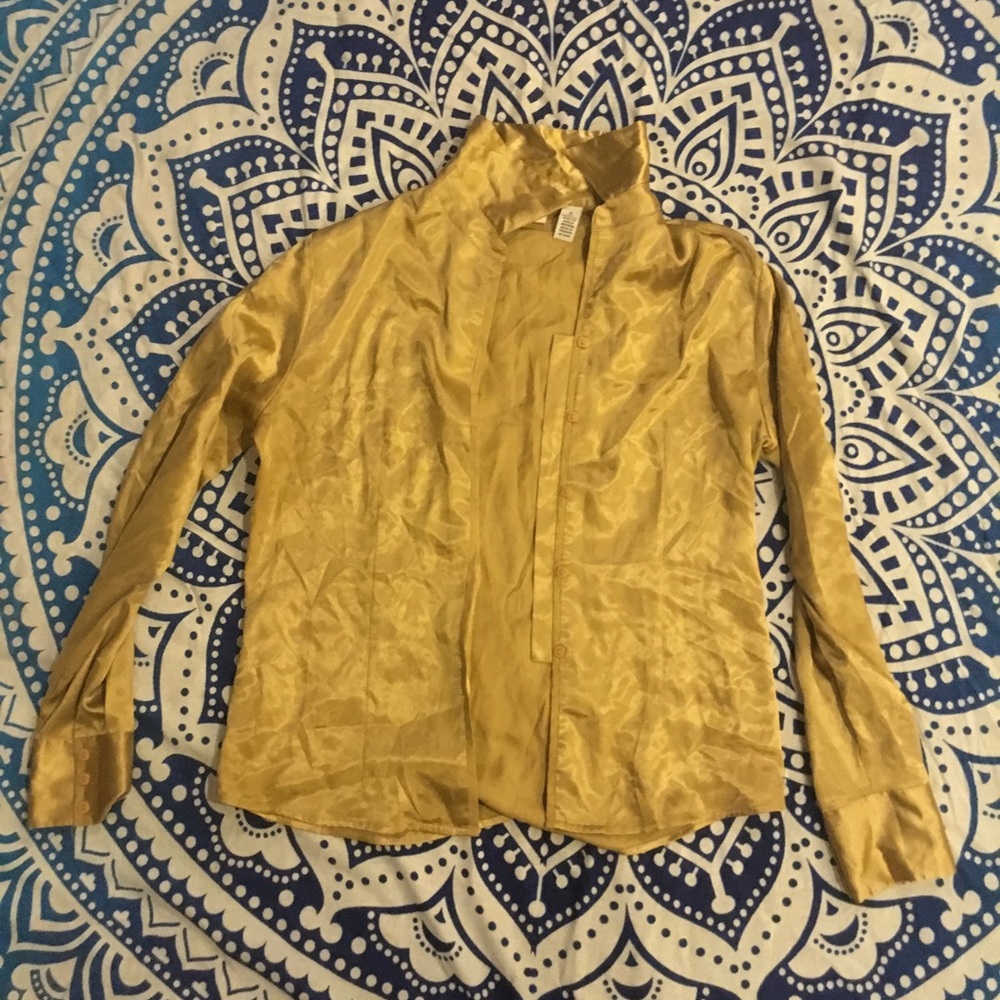 Gold Blouse