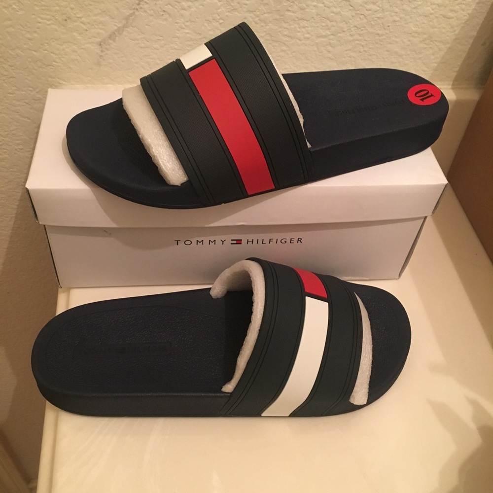 BRAND NEW!!!Tommy Hilfiger Slides Men
