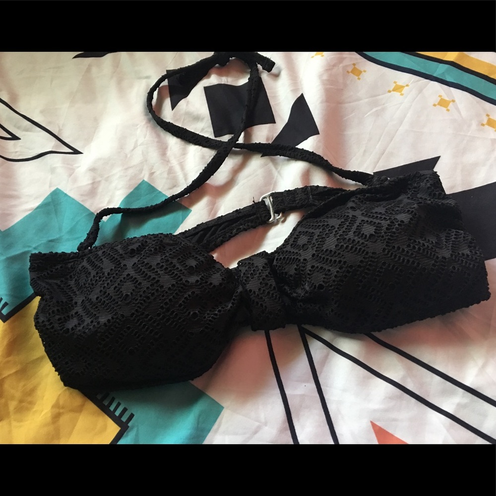 Black bikini  top