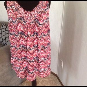 WHITE STAG Tops - Multi-colored tank top. 29" long. WHITE STAG Tops - Multi-colored tank top. 29" long.