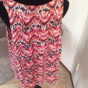 WHITE STAG Tops - Multi-colored tank top. 29" long. WHITE STAG Tops - Multi-colored tank top. 29" long.
