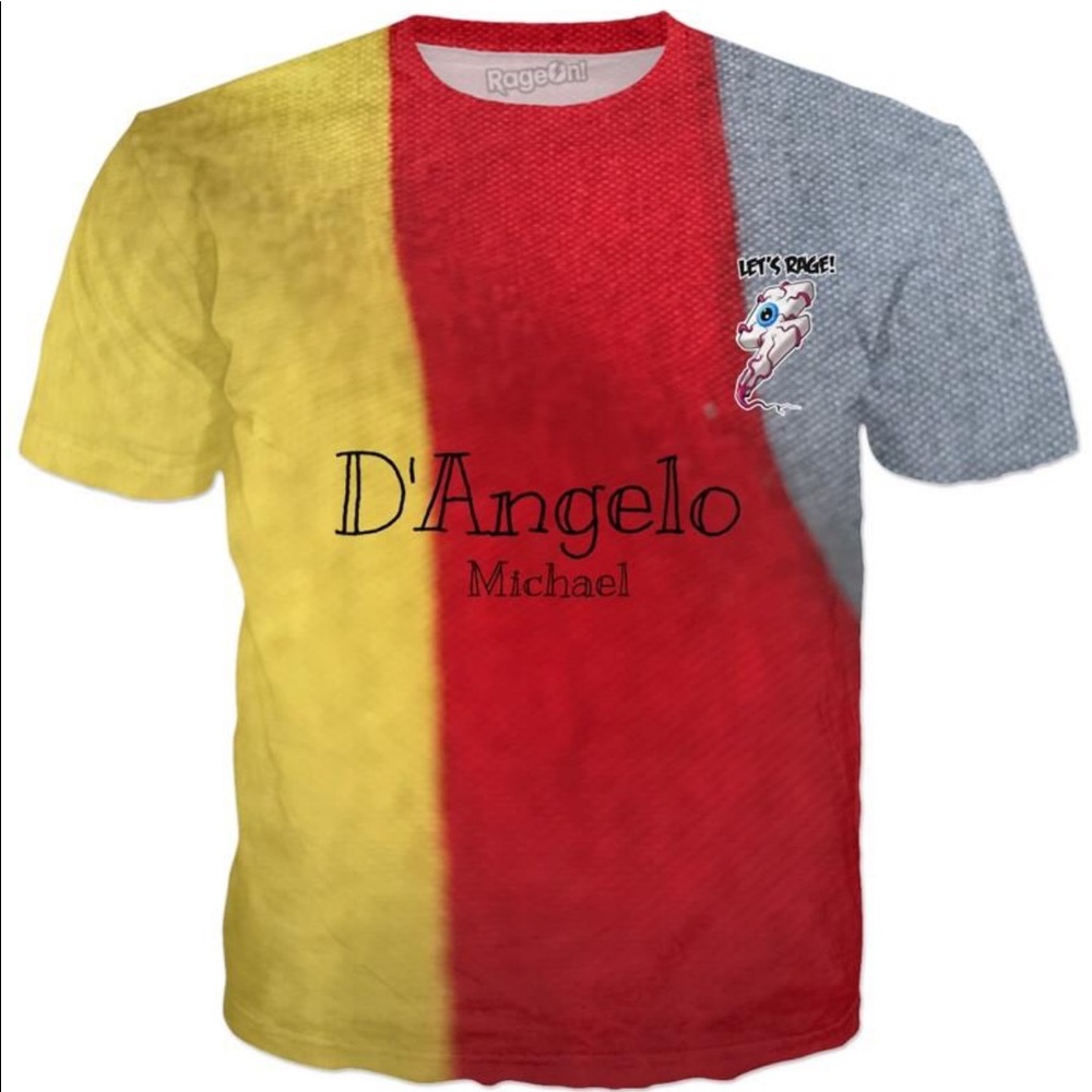 D'Angelo Michael Let's rage Tshirt
