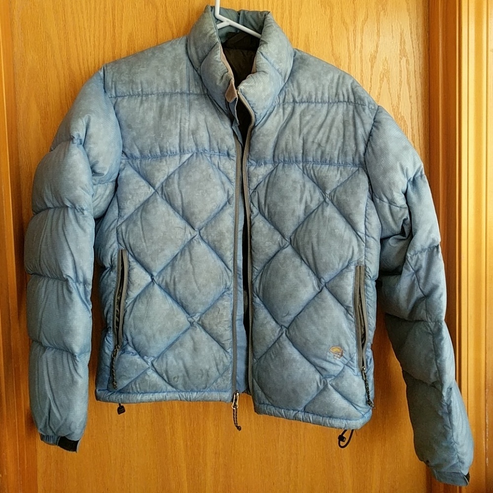 Mountain Hard Wear down jacket.