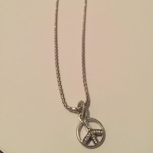 Brighton Peace Sign Necklace