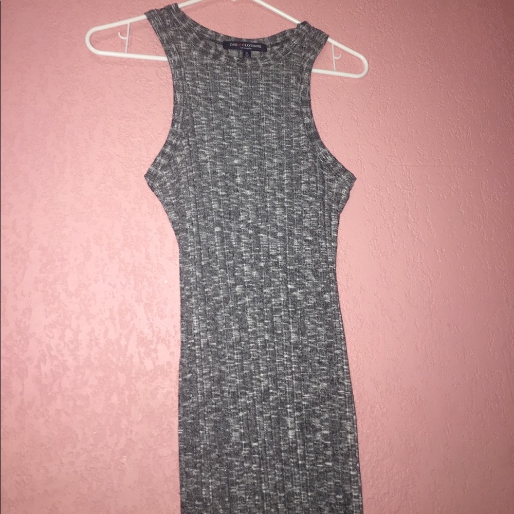 Gray Bodycon dress