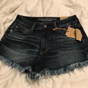 American Eagle high waisted festival shorts
