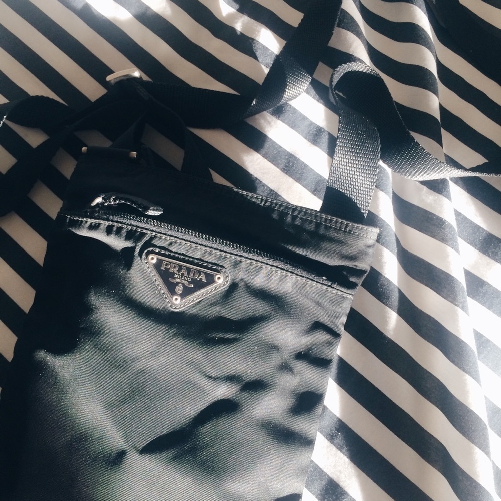PRADA VELVA CROSSBODY BAG