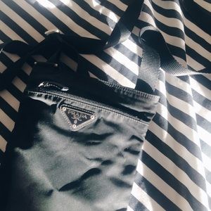 PRADA VELVA CROSSBODY BAG