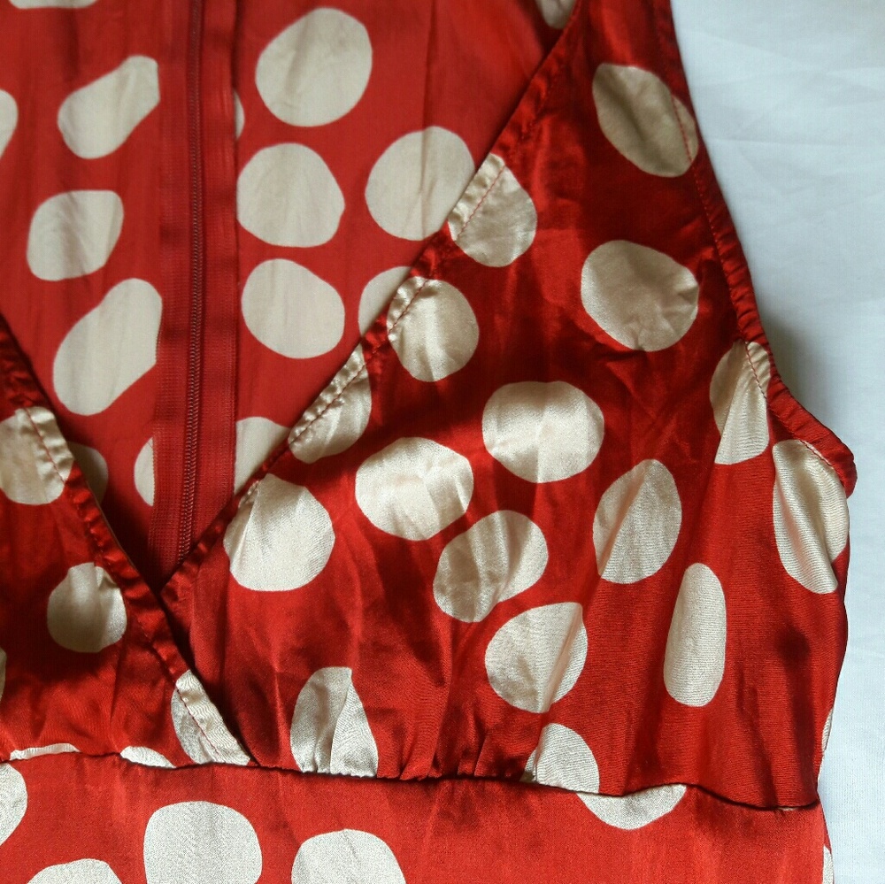 Joseph Polka Dot Silk Dress - See Description