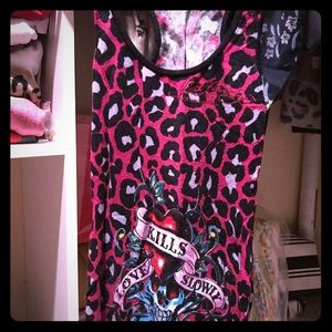 Sleeveless top Ed Hardy