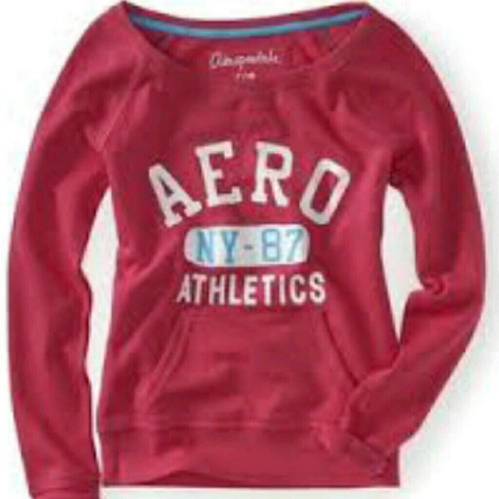 Areopostal pop over sweatshirt