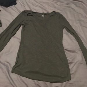 Olive green long sleeve!
