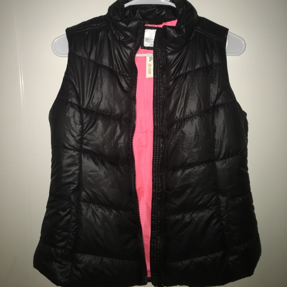 Brand new black vest with neon inside, super cute! - Picture 1 of 3