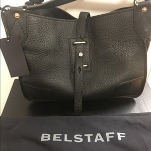 Belstaff Nottingham Hobo! Black w/ Gold hardware