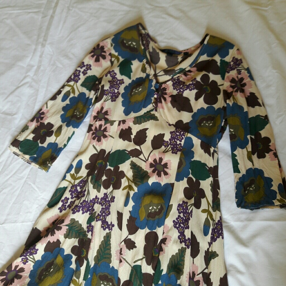 Boden Floral Print Dress