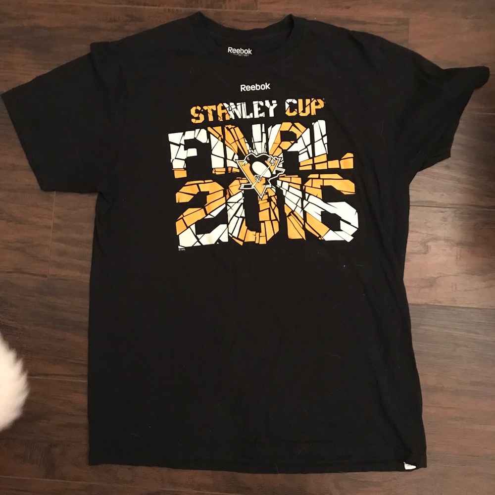 {reebok} pittsburgh penguins 2016 Stanley cup tee