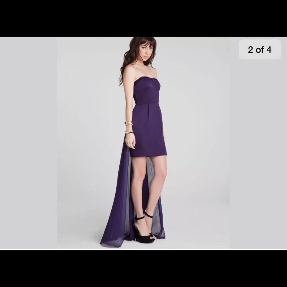 {Bcbgeneration} HighLow dress purple - Picture 2 of 7