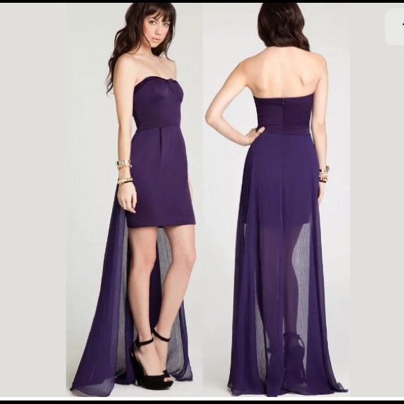 BCBGeneration Dresses & Skirts - {Bcbgeneration} HighLow dress purple
