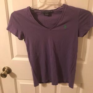Purple Ralph Lauren Sport V-neck size medium