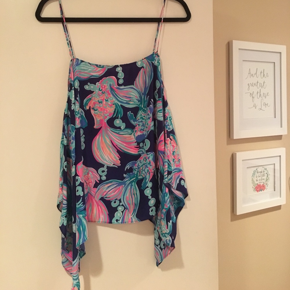 Lilly Pulitzer silk top