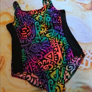 Colorful Pacific Connections SwimWear One Piece