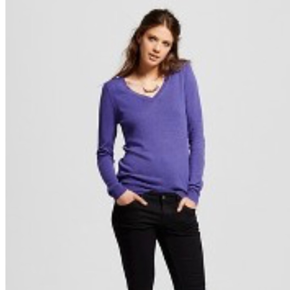Purple ultra soft sweater