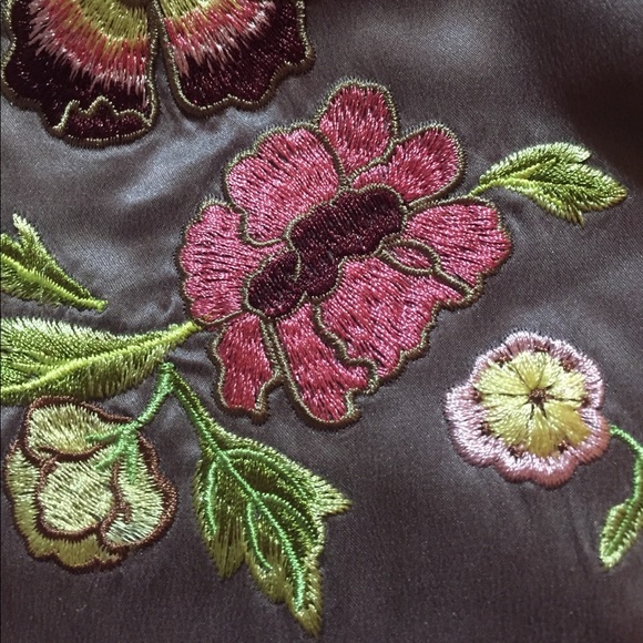 Intuitions 100% silk corset style with Johnny Was inspiration - Picture 2 of 8