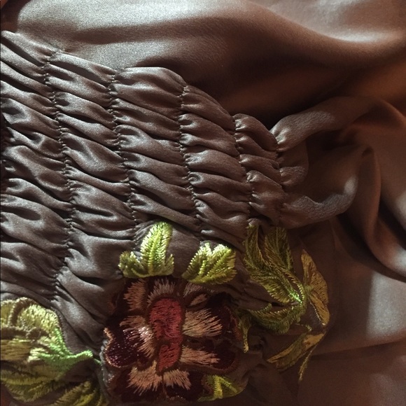 Intuitions 100% silk corset style with Johnny Was inspiration - Picture 8 of 8