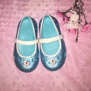 Toddler girl Frozen Crocs