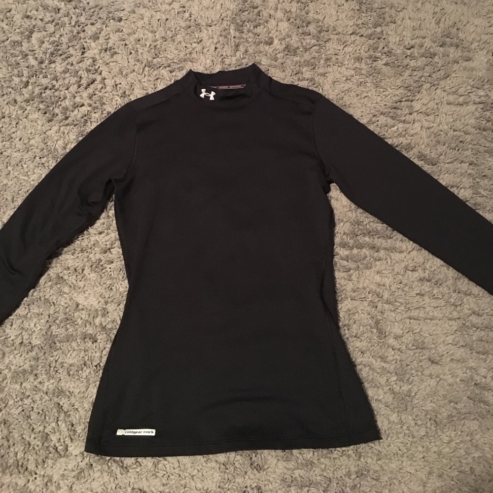Under Armour Fitted Coldgear Mock Long Sleeve