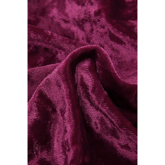 hp • Crushed Velvet Halter Bodysuit - Picture 3 of 7