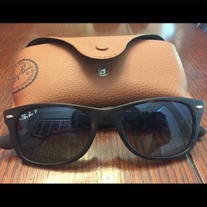 Ray-Ban Polarized tortoise 2132 52 MM Sunglasses