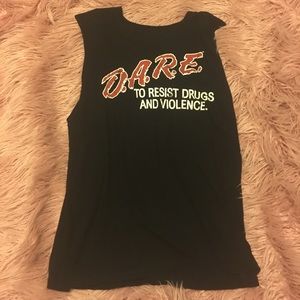 Sleeveless cotton tank