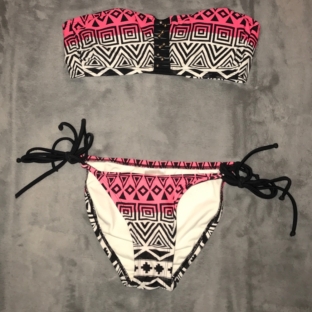 aztec target bikini set