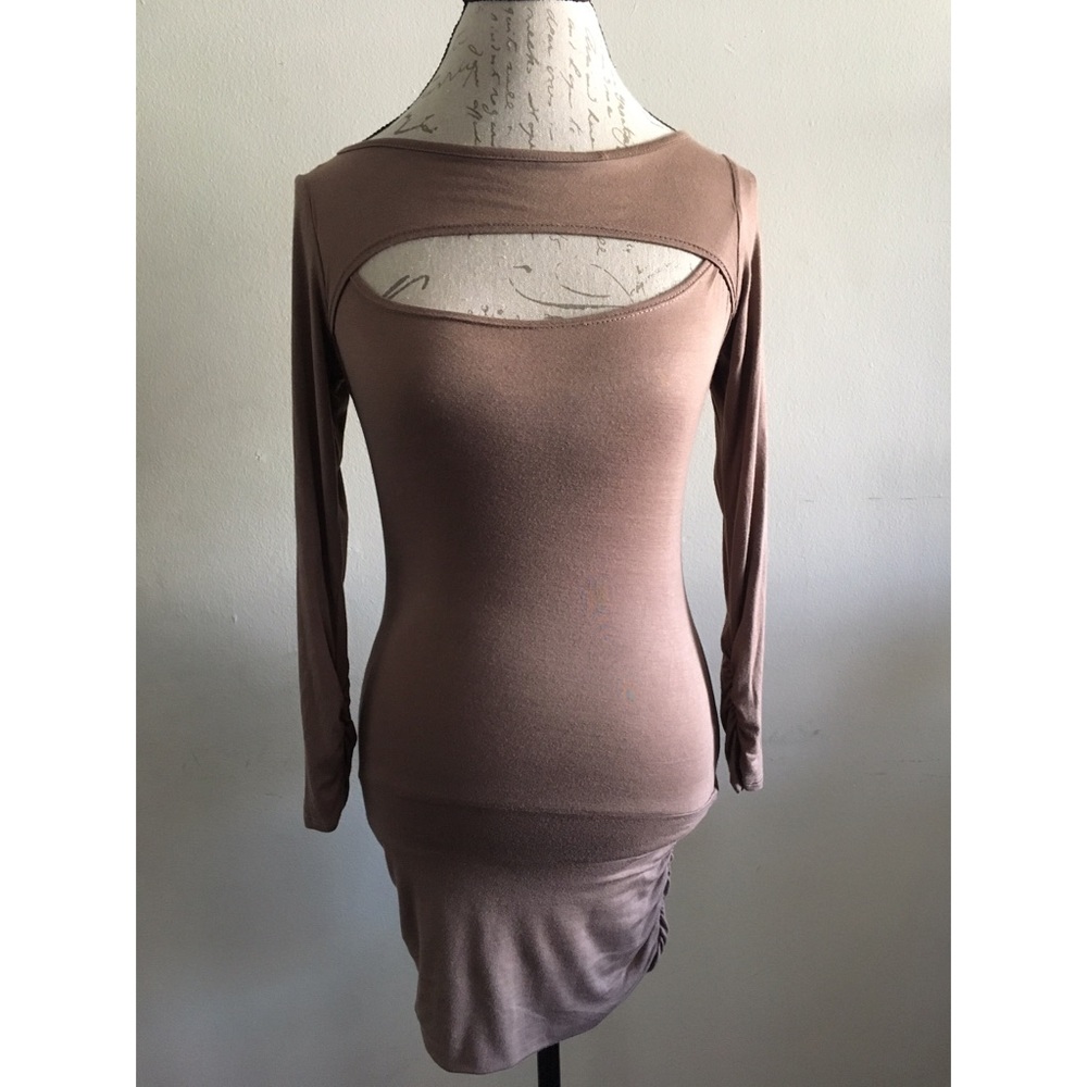 Arden B. Nude Party Club Dress