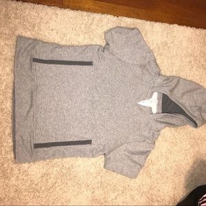 Lululemon short sleeve sweatshirt (with hood!)