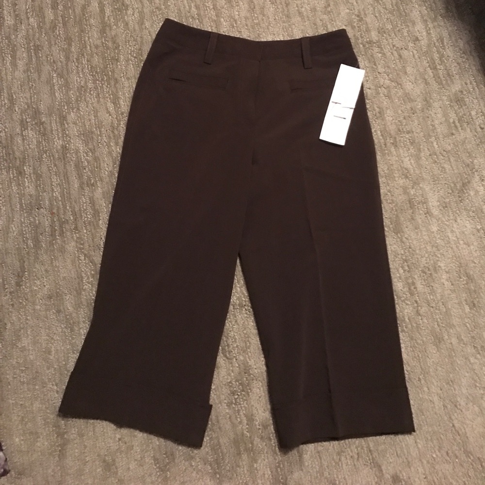 Brown Capris Pants