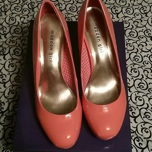 Madden girl coral heels