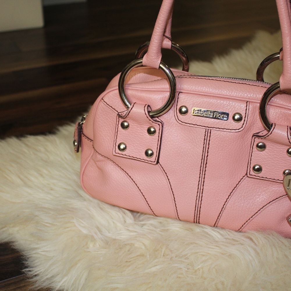 VINTAGE EARLY 2000s Pink Isabella Fiore Bag