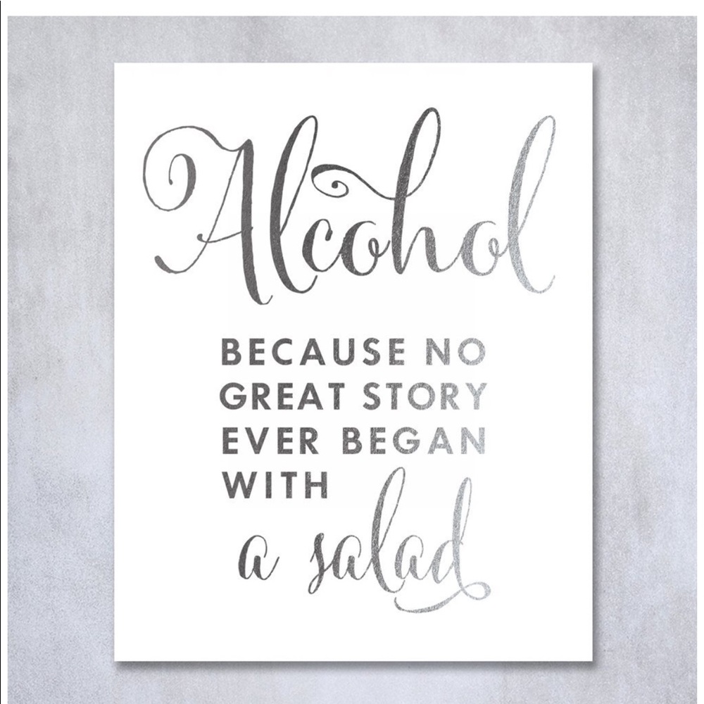 SOLD. Party sign