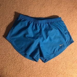 Nike Light Blue Running Shorts