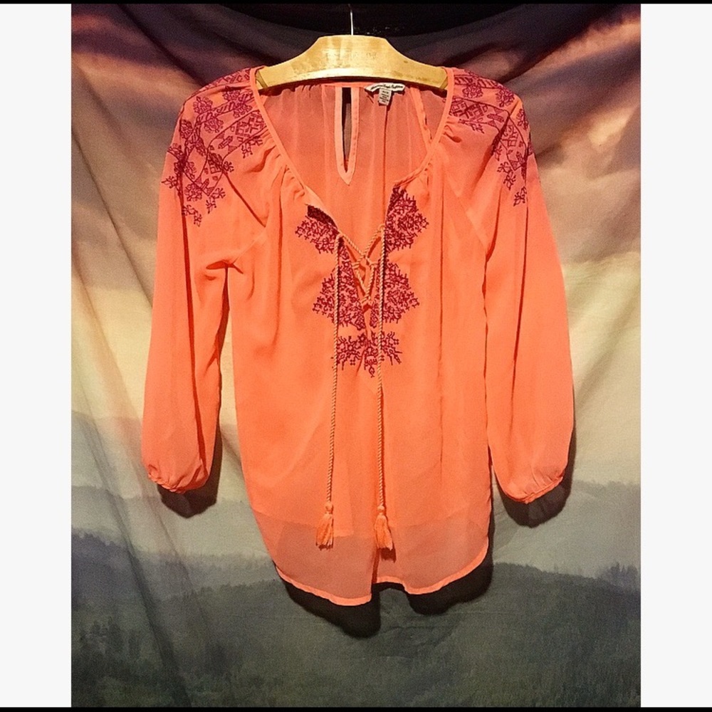 Flowy Bohemian Inspired Blouse!!