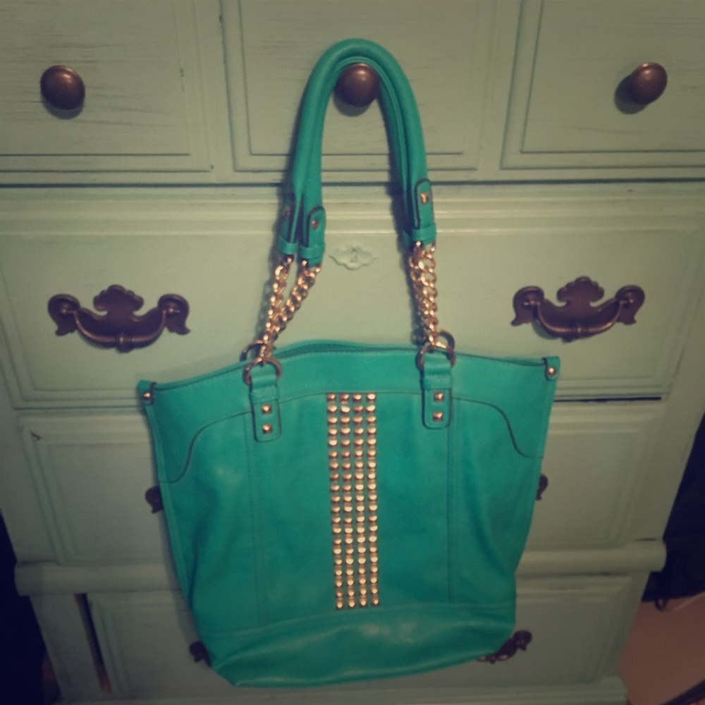 Turquoise purse