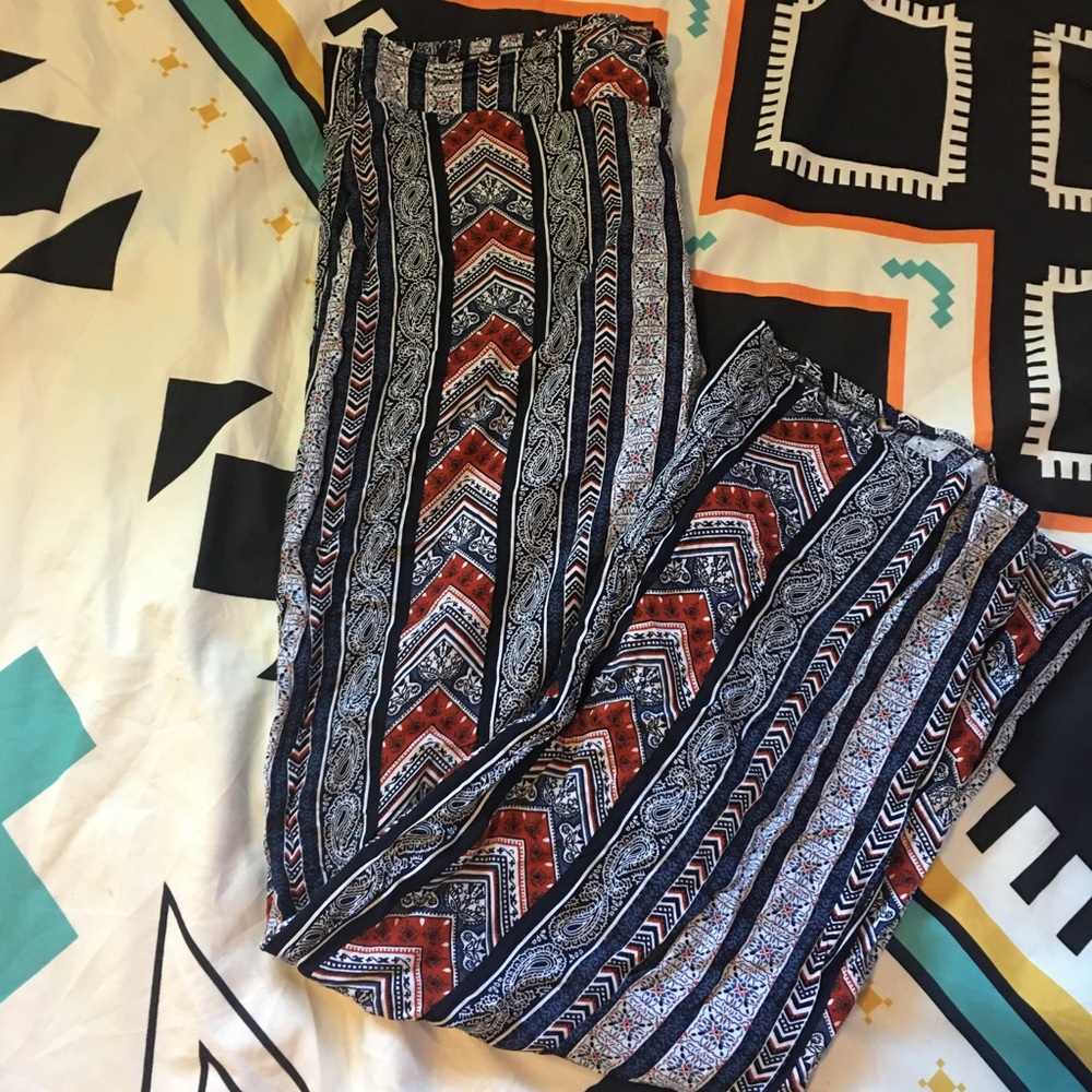 BOHO print pants