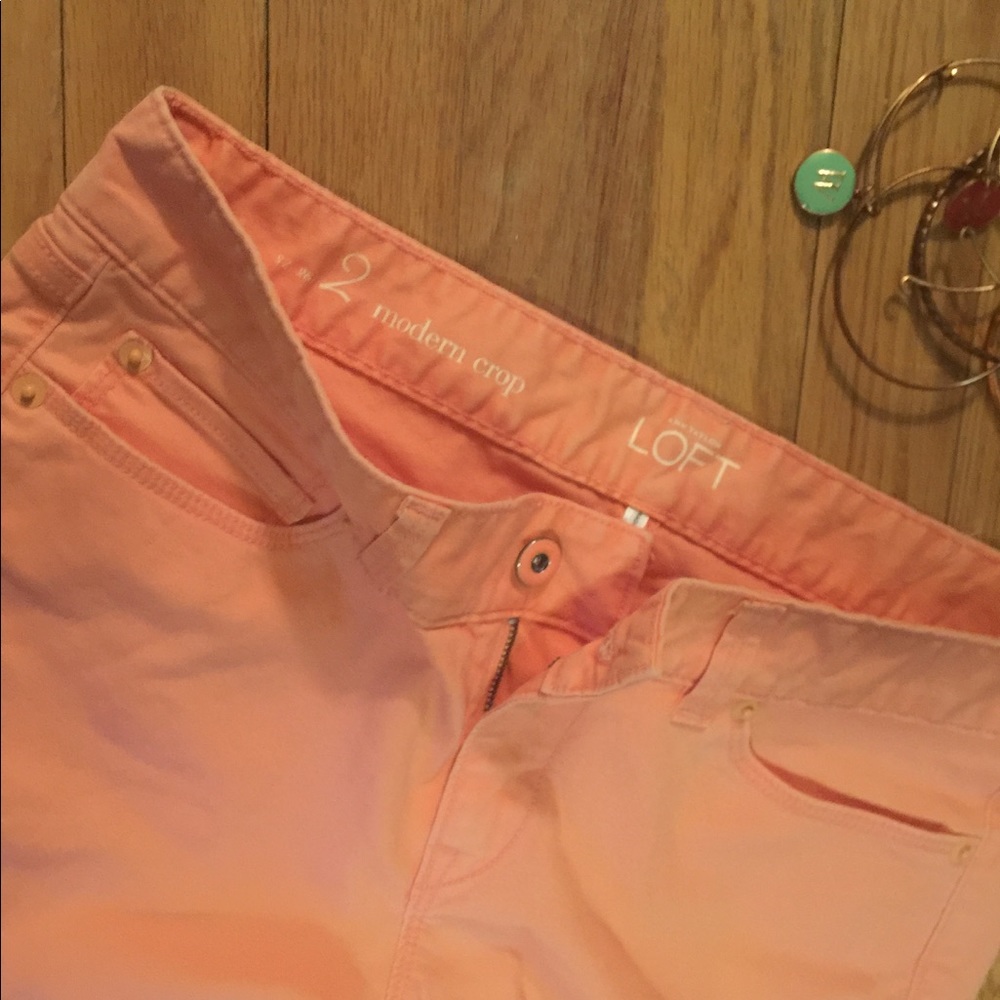 Loft modern crop pants