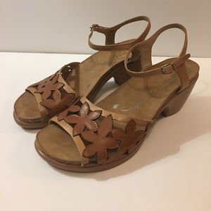 Dansko Ankle Strap Leather Sandals EUsz 40